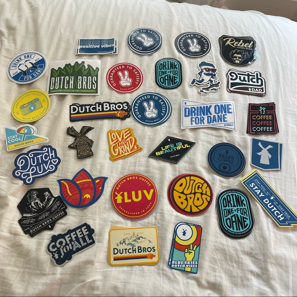 Dutch Bros sticker bundle!